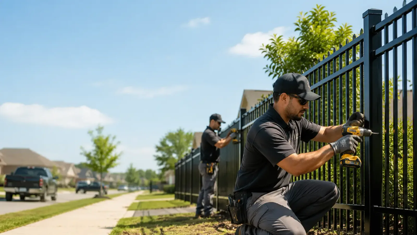 Metal Fence Installation in Saint Cloud, MN